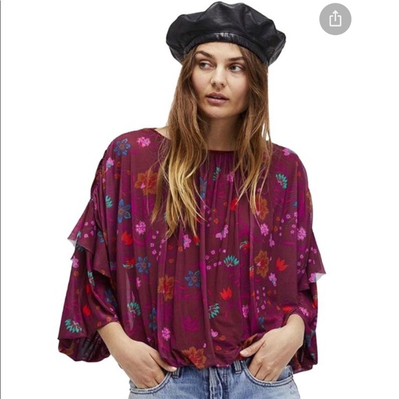 Free People Wildflower Honey Top-d6 - Picture 3 of 8